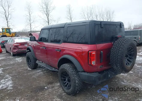 2025 Ford Bronco Big Bend z USA, uszkodzony, nr VIN 1FMDE7BH0SLB47303